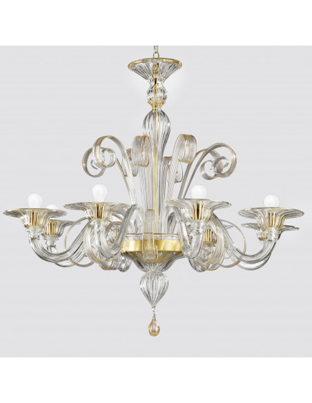 Bassa Laguna Murano glass chandelier