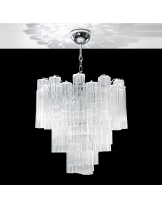 Lustre pendentif en verre...