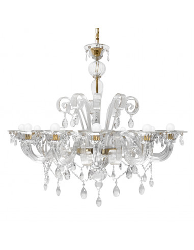 Lampadario murano swarovski Lampadario murano swarovski