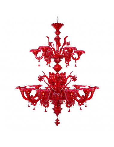 Gran Canal Deluxe - Two Tier Murano Chandelier