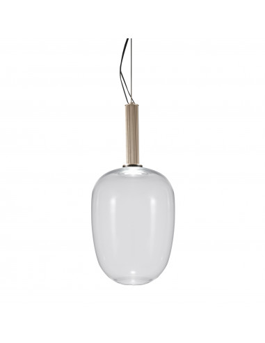 Suspension design Pluvia en verre de murano
