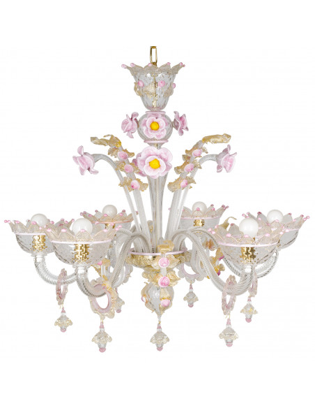 Dafne Handmade Murano glass chandelier Dafne Handmade Murano glass chandelier