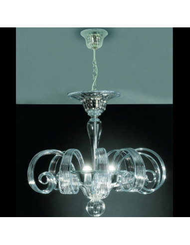 Murano glass suspension Tintoretto model