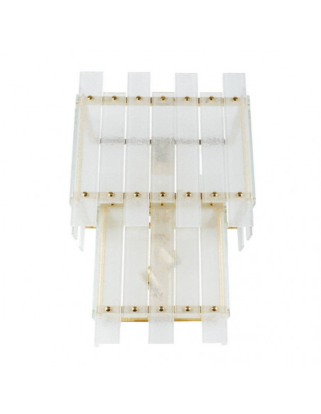 Applique di design in vetro di murano lusso moderno - struttura in oro Applique di design in vetro di murano lusso moderno - struttura in oro