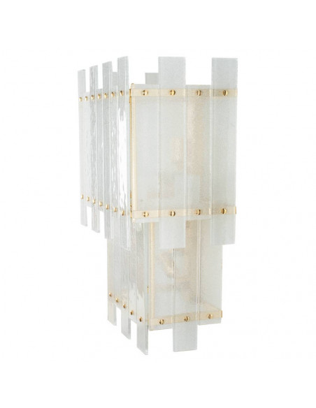 Applique di design in vetro di murano lusso moderno - struttura in oro Applique di design in vetro di murano lusso moderno - struttura in oro