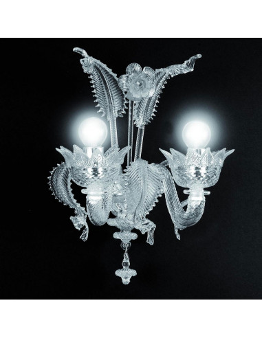 classic Murano glass wall light model Muranese