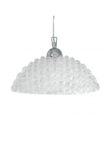 Perla suspension in crystal color Murano glass