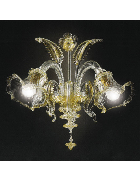 applique in vetro di murano oro modello Ca'Venier applique in vetro di murano oro modello Ca'Venier