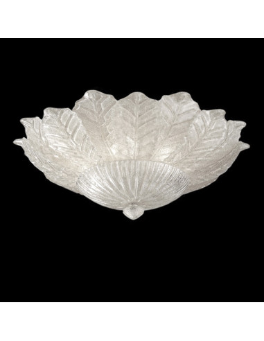 Plafond classique de Murano avec feuilles de verre de grain