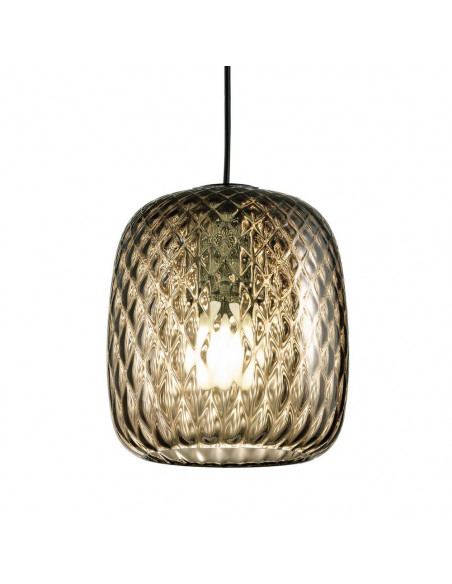 lampada a sospensione in vetro di murano balloton moderna fumè lampada a sospensione in vetro di murano balloton moderna fumè