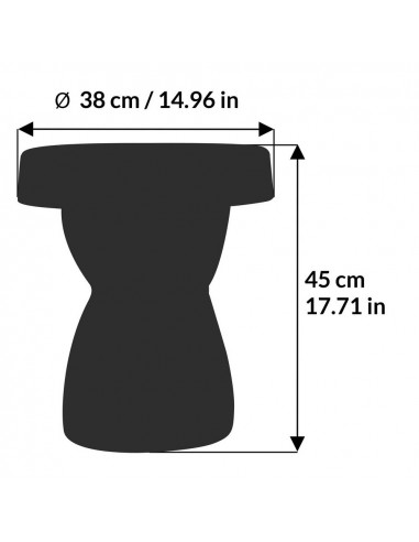 Tola - Table basse en verre de Murano...
