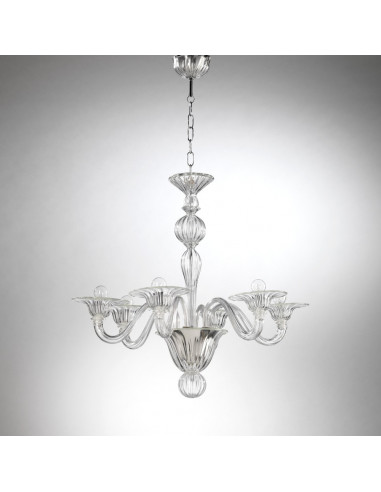 Murano glass chandelier Tiepolo model