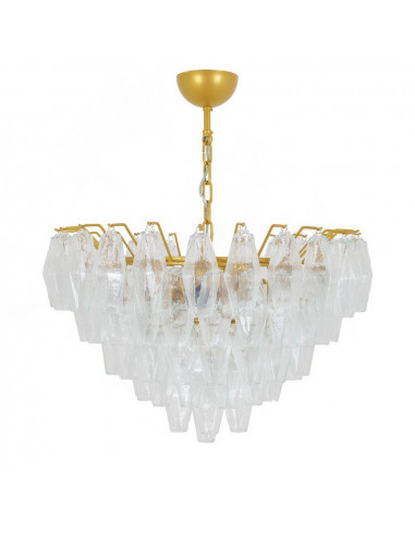 Poliedri - Vintage Murano chandelier...