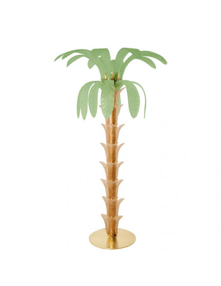 Palm brass floor lamp clearance