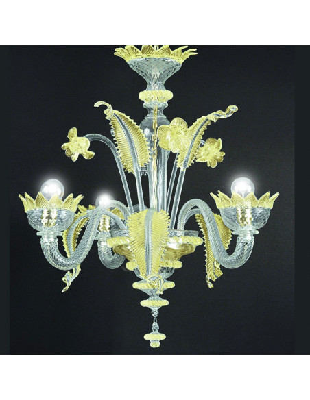Classic Venetian chandelier, Muranese model