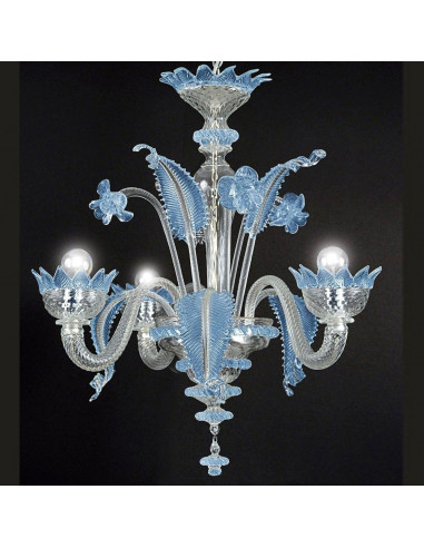 Classic Venetian chandelier, Muranese model