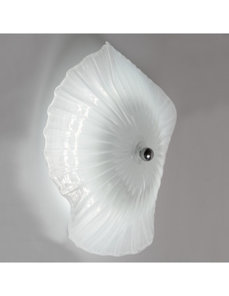 Applique da parete a disco LED moderno bianco