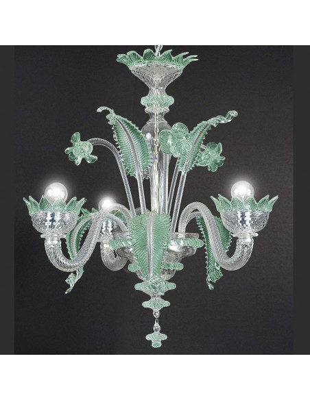 Classic Venetian chandelier, Muranese model