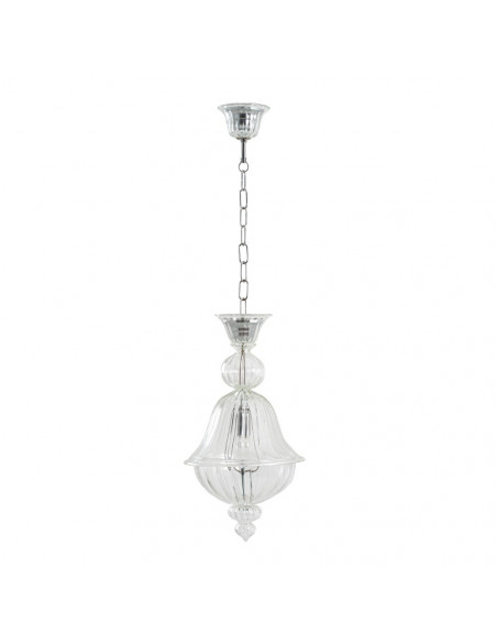 Lampe à suspension moderne en verre de Murano