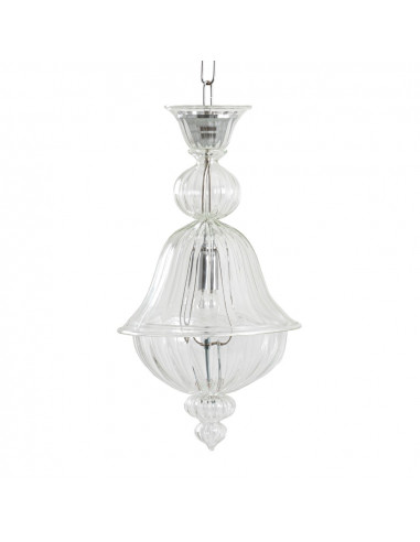 Lampe à suspension moderne en verre de Murano