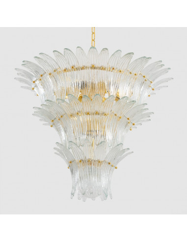 Palmette Deluxe - Lustre vintage de...