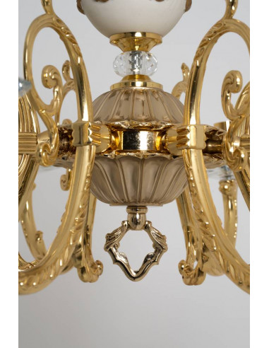 Capodimonte – Chandelier with French...