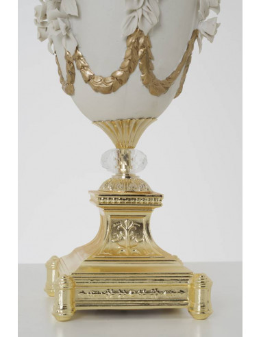 Capodimonte – Candelabro con candele...