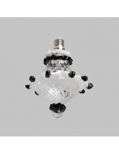 Dot - Lampadina decorativa in vetro...
