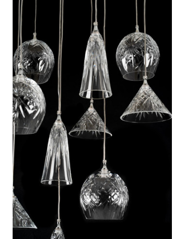 Altana Round - Lampadario moderno con... Altana Round - Lampadario moderno con...