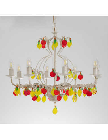 Citrus - Lampadario shabby chic con...