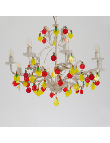 Citrus - Lustre shabby chic avec...