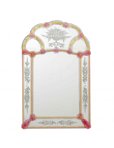 Fiorenzo - Miroir Vénitien en verre...