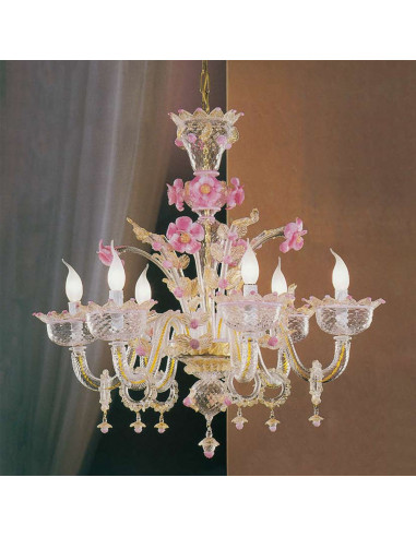 Dafne - Murano glass chandelier Dafne - Murano glass chandelier