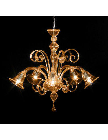 Gentile Murano glass chandelier