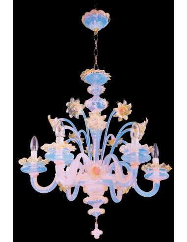 Boston - Lampadario in vetro di Murano