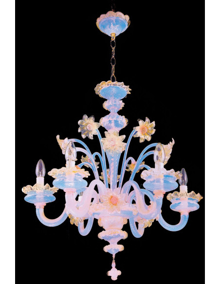 Boston - Lampadario in vetro di Murano