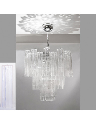 Murano glass chandelier mod: Polar Star