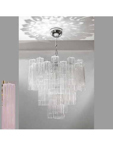 Murano glass chandelier mod: Polar Star