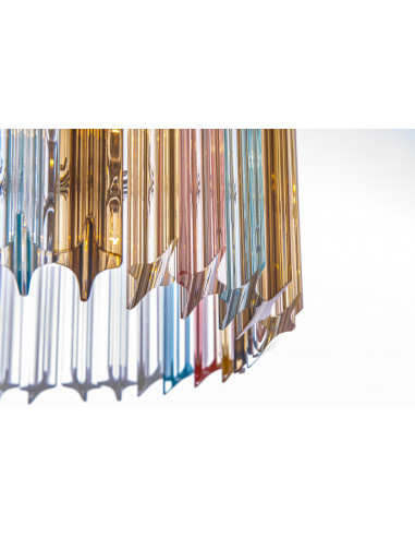 Seventy - Plafoniera Quadriedri...