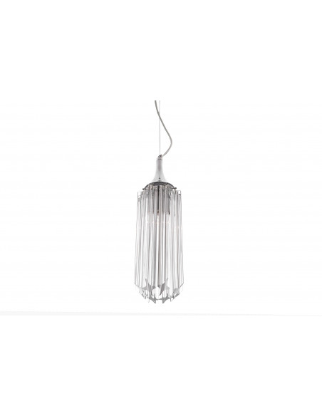 Dettaglio - Crio - Sospensione micro in cristallo murano quadriedri moderna