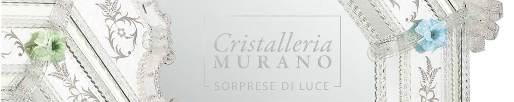 Murano glass mirrors | Handmade Venice Furniture | Cristalleria Murano ®